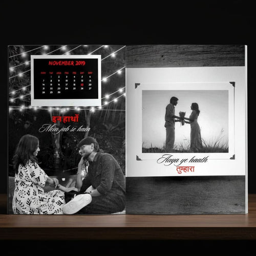 12 PAGE LYRICAL COUPLE MAGAZINE | 18 POLAROID IMAGES FREE | 1 CUSTOMIZED WISH CARD FREE