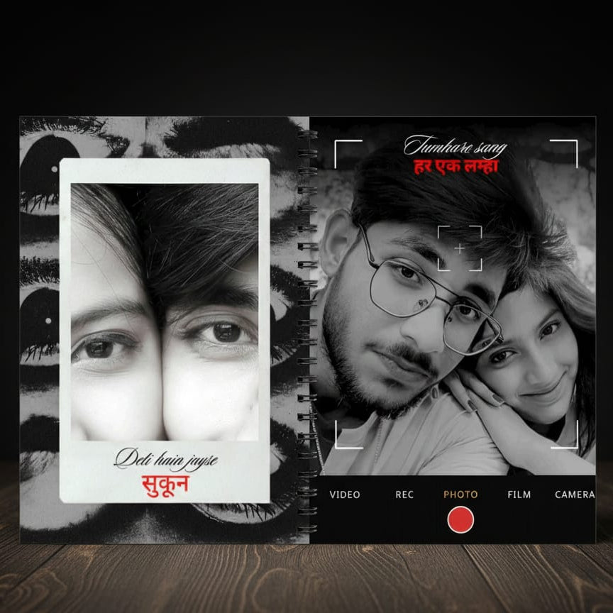 12 PAGE LYRICAL COUPLE MAGAZINE | 18 POLAROID IMAGES FREE | 1 CUSTOMIZED WISH CARD FREE