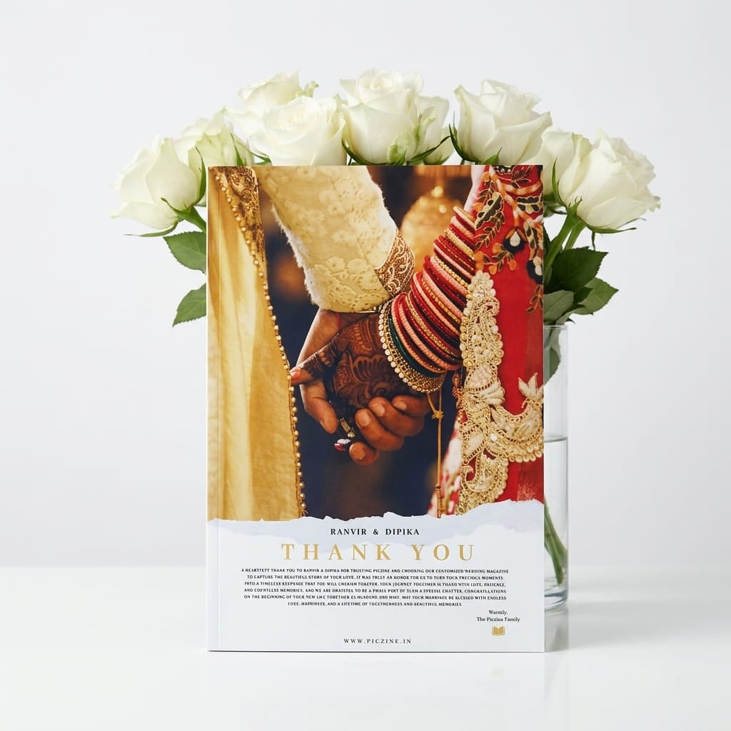 20 PAGE WEDDING PREMIUM MAGAZINE | A4 SIZE PHOTO FRAME FREE | 40 POLAROID IMAGES FREE