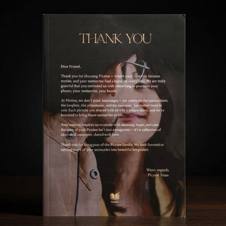 12 PAGE COUPLE MAGAZINE  | 18 POLAROID IMAGES FREE | 1 CUSTOMIZED WISH CARD FREE
