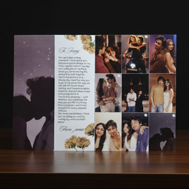 8 PAGE COUPLE MAGAZINE  | 9 POLAROID IMAGES FREE