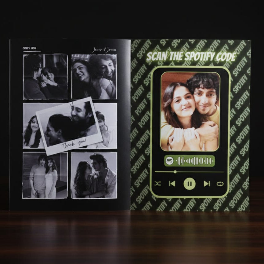 8 PAGE COUPLE MAGAZINE  | 9 POLAROID IMAGES FREE