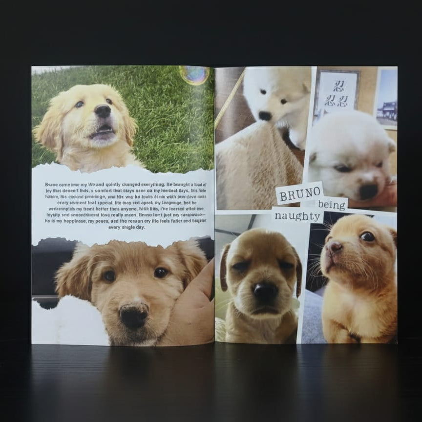 12 PAGE PET MAGAZINE  | 18 POLAROID IMAGES FREE | 1 CUSTOMIZED WISH CARD FREE