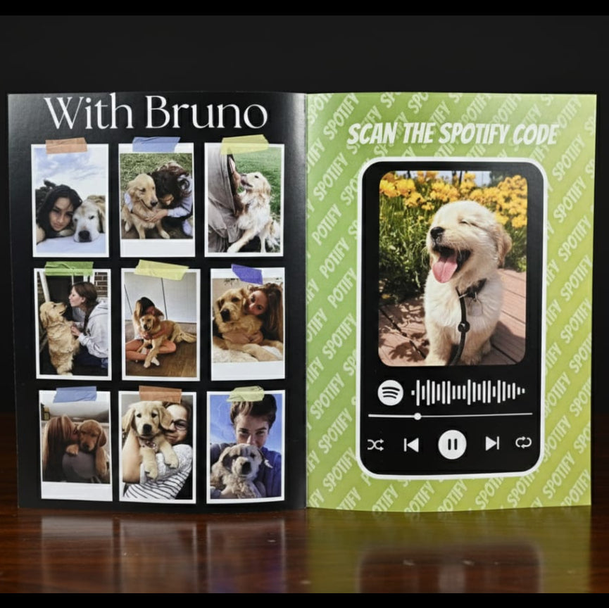 12 PAGE PET MAGAZINE  | 18 POLAROID IMAGES FREE | 1 CUSTOMIZED WISH CARD FREE