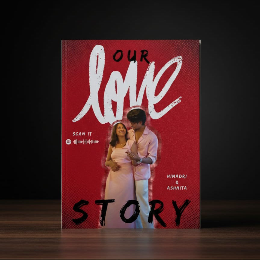 LYRICAL COUPLE MAGAZINE | 18 POLAROID IMAGES FREE | 1 CUSTOMIZED WISH CARD FREE