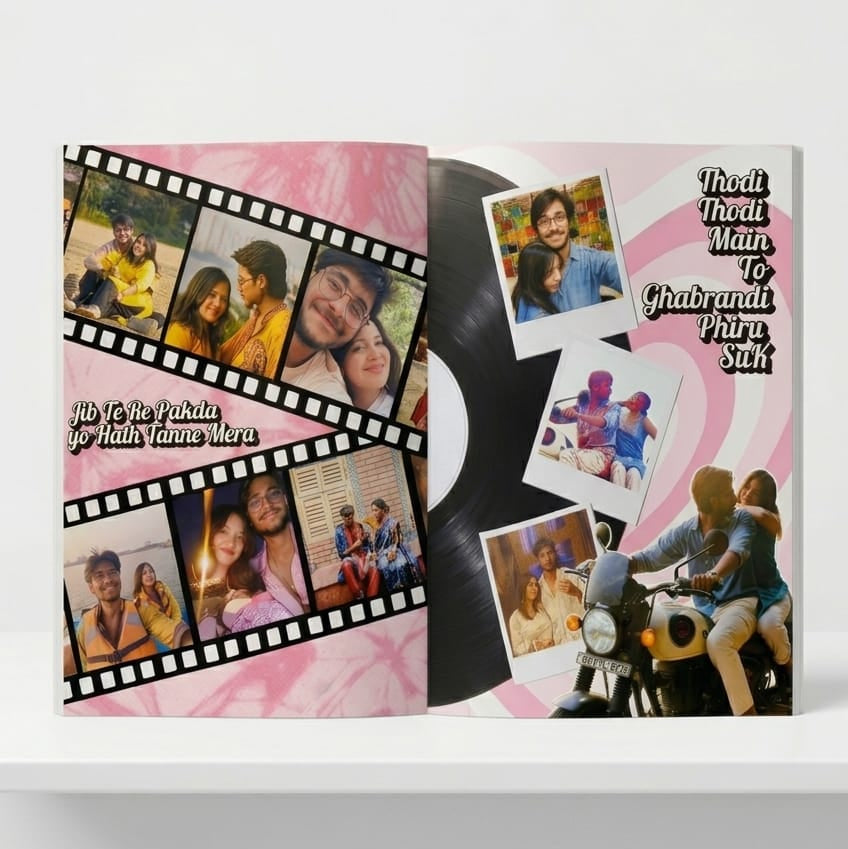 8 PAGE LYRICAL COUPLE MAGAZINE | 9 POLAROID IMAGES FREE