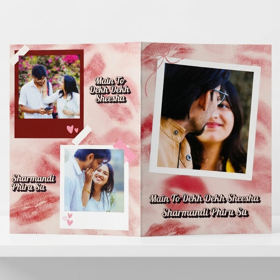 8 PAGE LYRICAL COUPLE MAGAZINE | 9 POLAROID IMAGES FREE