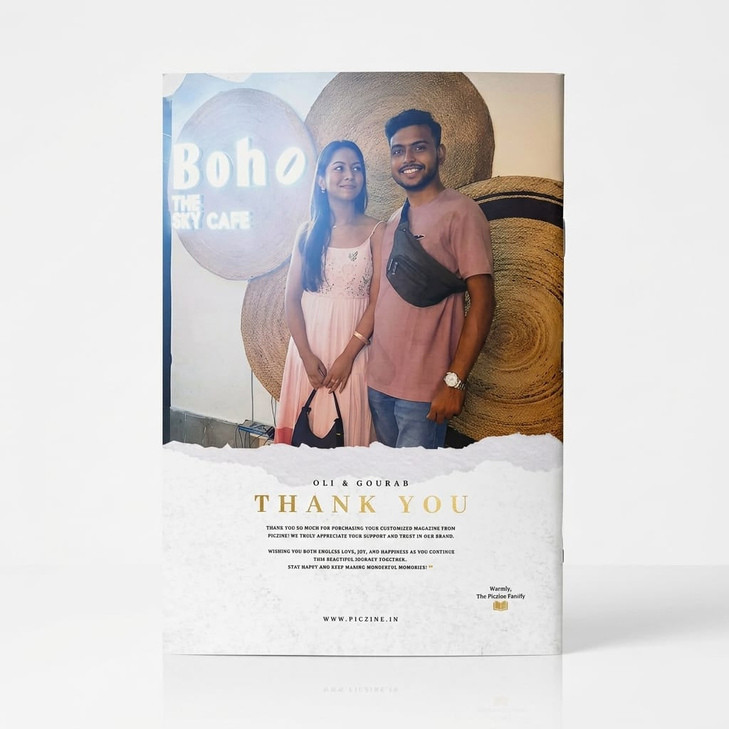8 PAGE COUPLE MAGAZINE  | 9 POLAROID IMAGES FREE