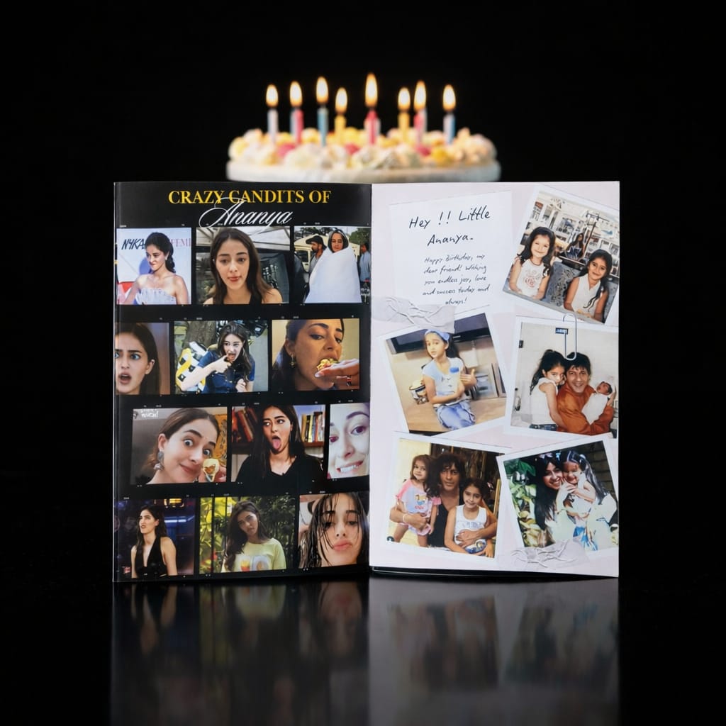 20 PAGE BIRTHDAY PREMIUM MAGAZINE | A4 SIZE PHOTO FRAME FREE | 40 POLAROID IMAGES FREE
