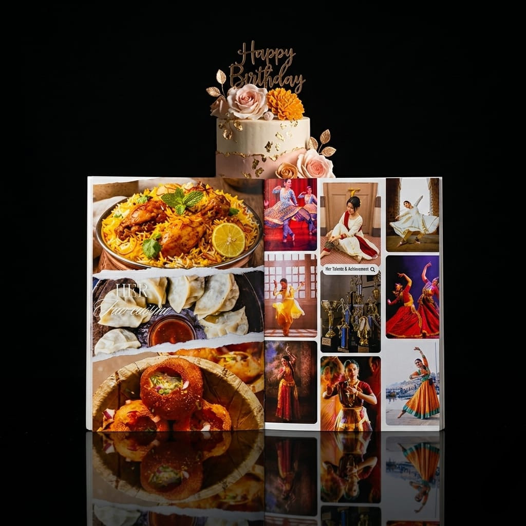20 PAGE BIRTHDAY PREMIUM MAGAZINE | A4 SIZE PHOTO FRAME FREE | 40 POLAROID IMAGES FREE