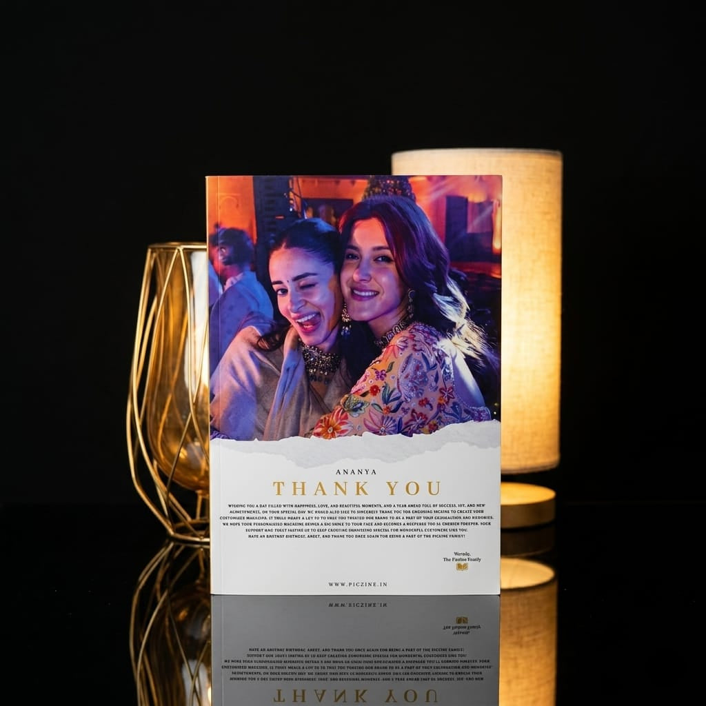 20 PAGE BIRTHDAY PREMIUM MAGAZINE | A4 SIZE PHOTO FRAME FREE | 40 POLAROID IMAGES FREE